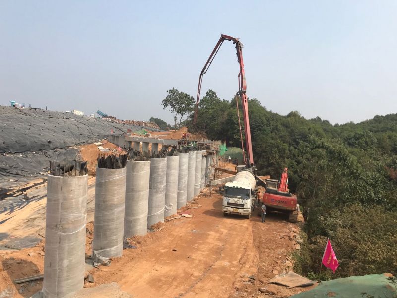 江西鷹潭市生活垃圾填埋場垃圾壩加高及截洪溝改造工程